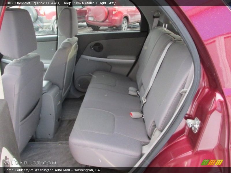 Deep Ruby Metallic / Light Gray 2007 Chevrolet Equinox LT AWD