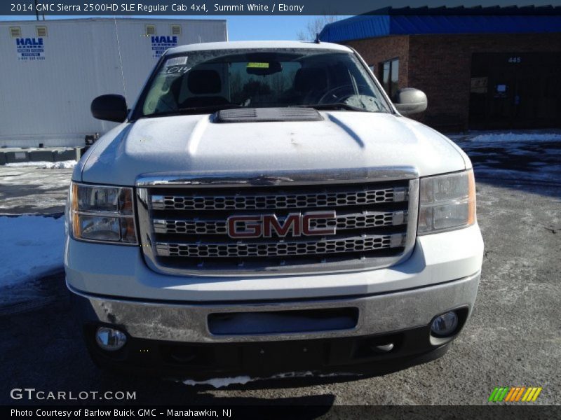 Summit White / Ebony 2014 GMC Sierra 2500HD SLE Regular Cab 4x4