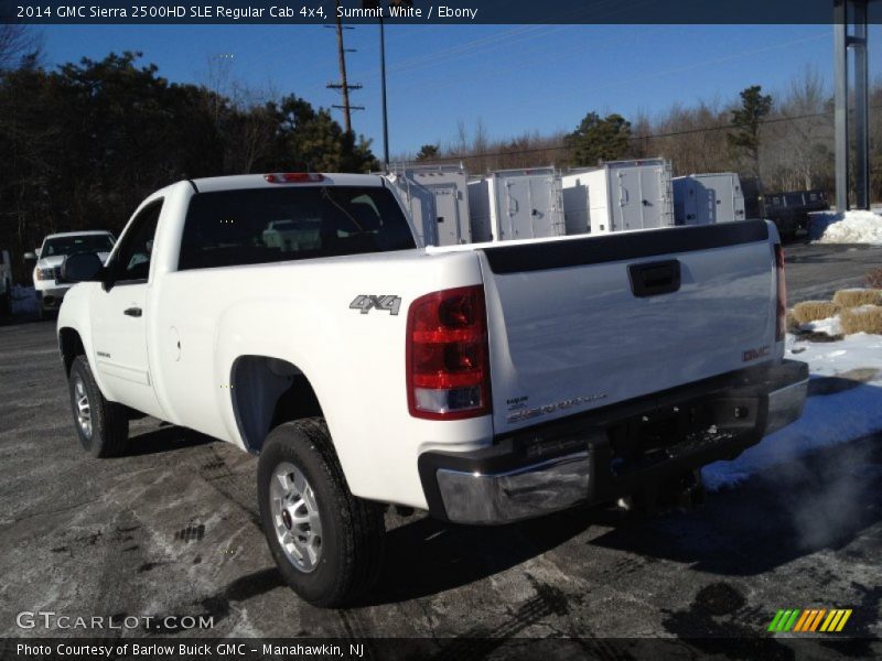 Summit White / Ebony 2014 GMC Sierra 2500HD SLE Regular Cab 4x4