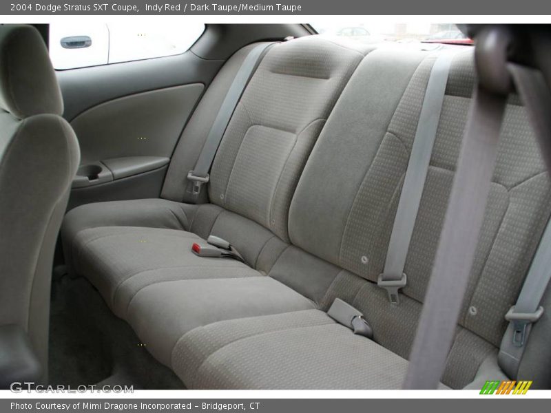 Indy Red / Dark Taupe/Medium Taupe 2004 Dodge Stratus SXT Coupe