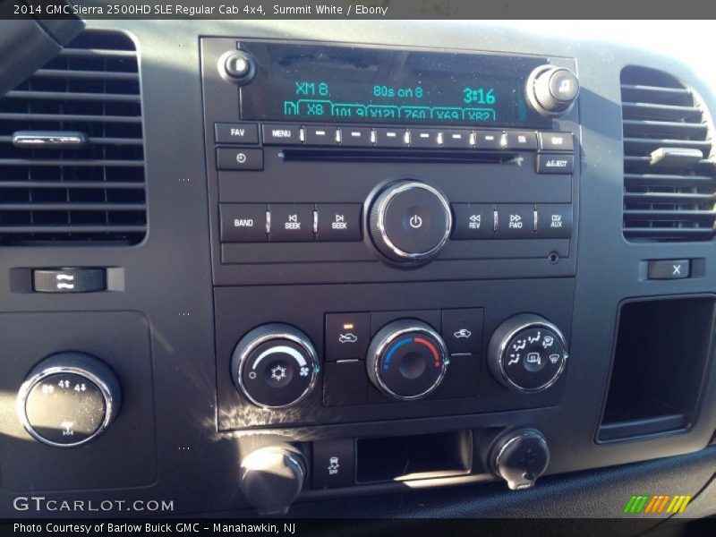 Summit White / Ebony 2014 GMC Sierra 2500HD SLE Regular Cab 4x4