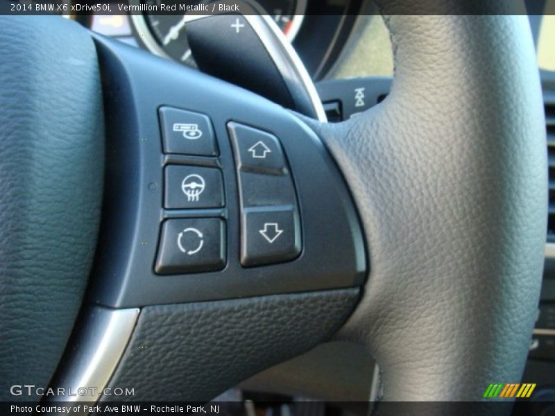 Vermillion Red Metallic / Black 2014 BMW X6 xDrive50i