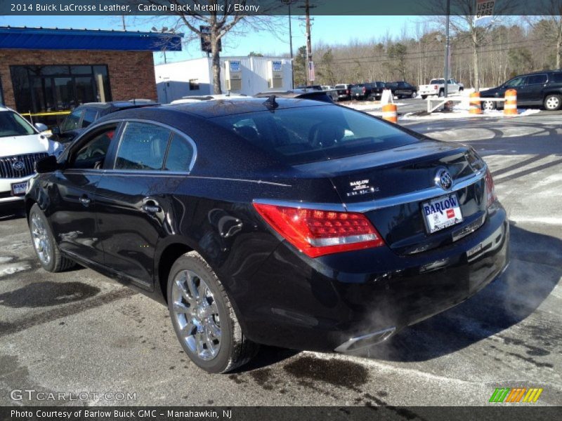 Carbon Black Metallic / Ebony 2014 Buick LaCrosse Leather