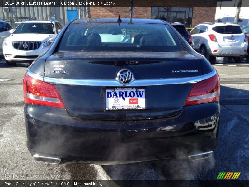 Carbon Black Metallic / Ebony 2014 Buick LaCrosse Leather