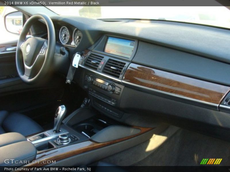 Vermillion Red Metallic / Black 2014 BMW X6 xDrive50i
