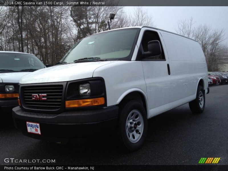 Summit White / Neutral 2014 GMC Savana Van 1500 Cargo