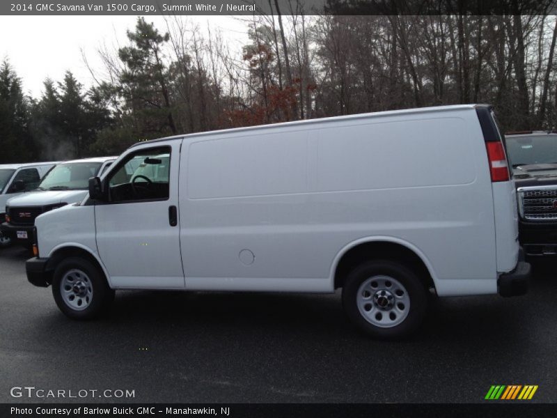 Summit White / Neutral 2014 GMC Savana Van 1500 Cargo