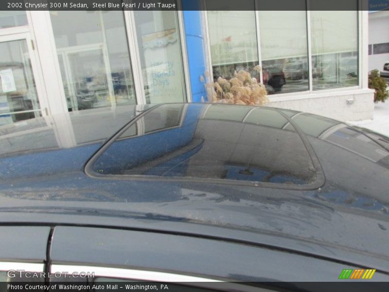Steel Blue Pearl / Light Taupe 2002 Chrysler 300 M Sedan