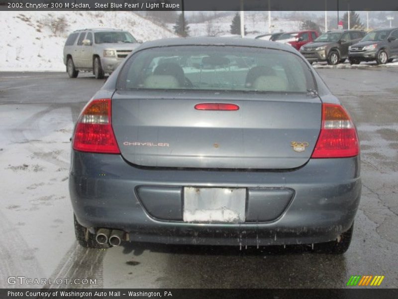 Steel Blue Pearl / Light Taupe 2002 Chrysler 300 M Sedan