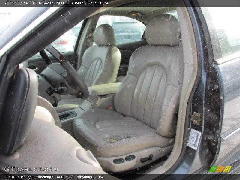 Steel Blue Pearl / Light Taupe 2002 Chrysler 300 M Sedan