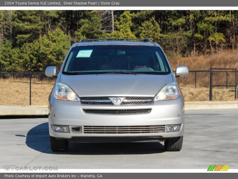 Silver Shadow Pearl / Stone Gray 2004 Toyota Sienna XLE Limited