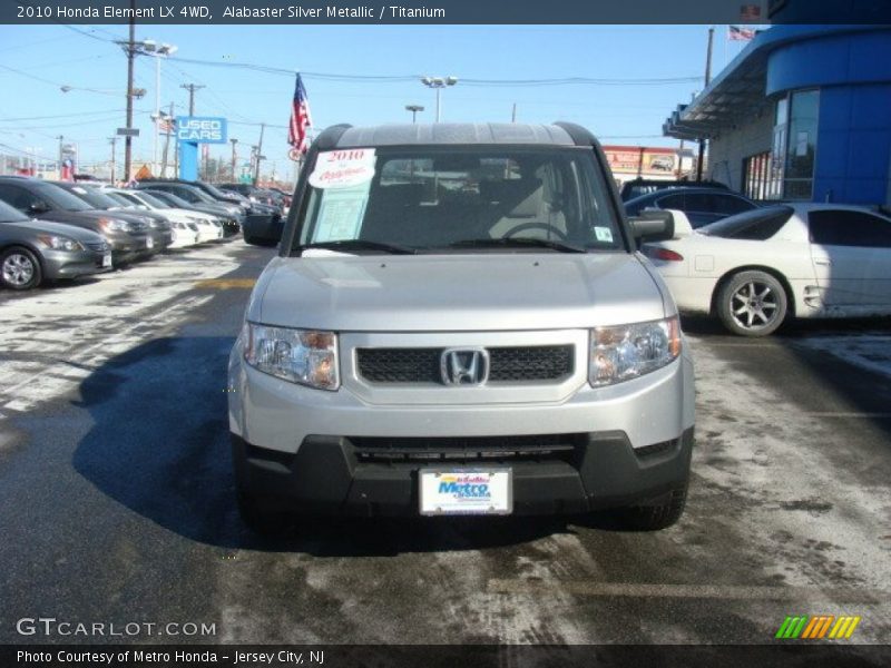 Alabaster Silver Metallic / Titanium 2010 Honda Element LX 4WD