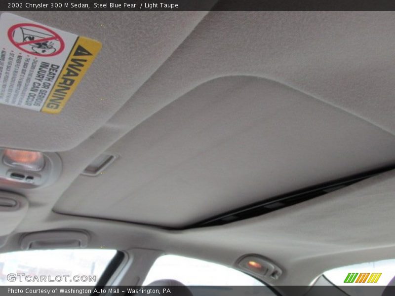 Steel Blue Pearl / Light Taupe 2002 Chrysler 300 M Sedan