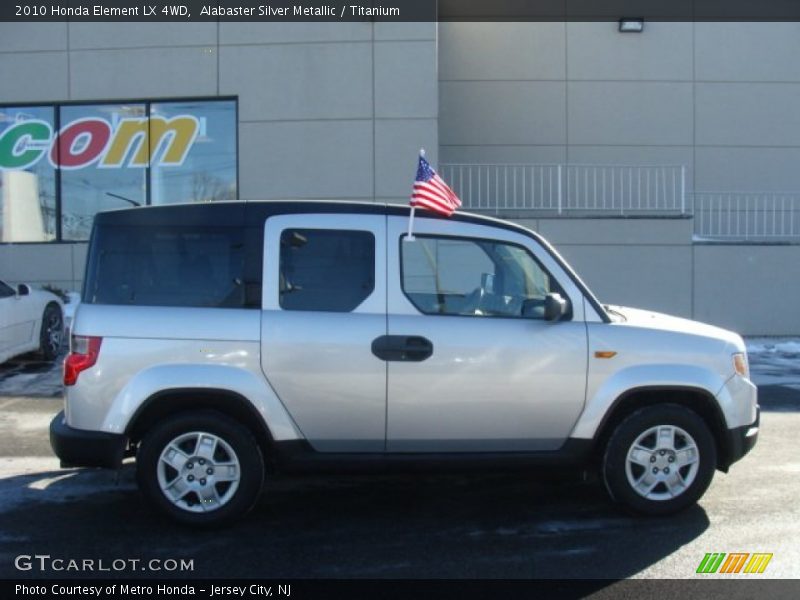 Alabaster Silver Metallic / Titanium 2010 Honda Element LX 4WD