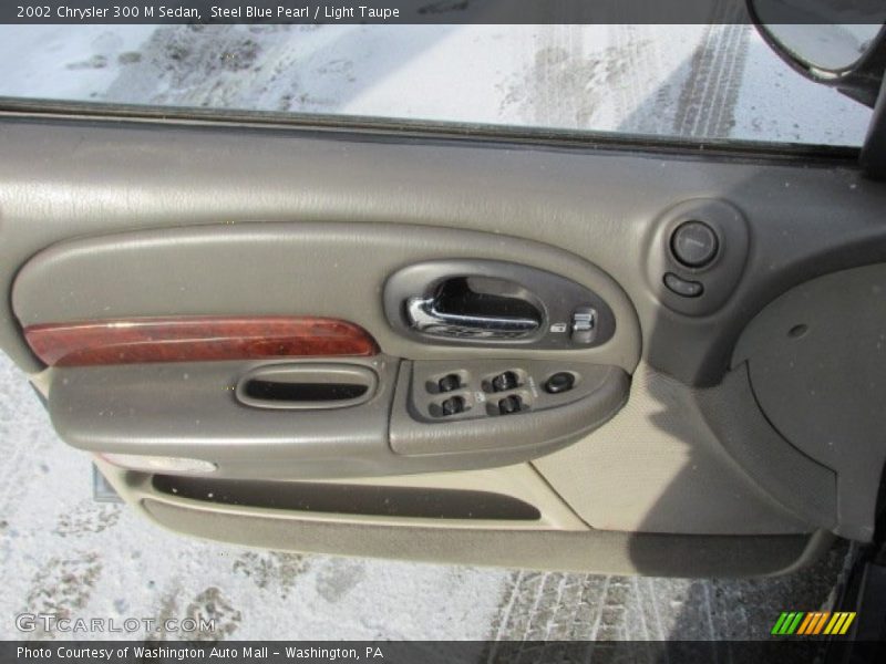 Steel Blue Pearl / Light Taupe 2002 Chrysler 300 M Sedan
