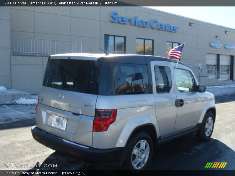 Alabaster Silver Metallic / Titanium 2010 Honda Element LX 4WD