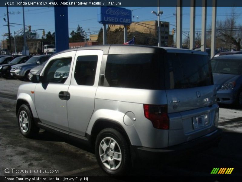 Alabaster Silver Metallic / Titanium 2010 Honda Element LX 4WD