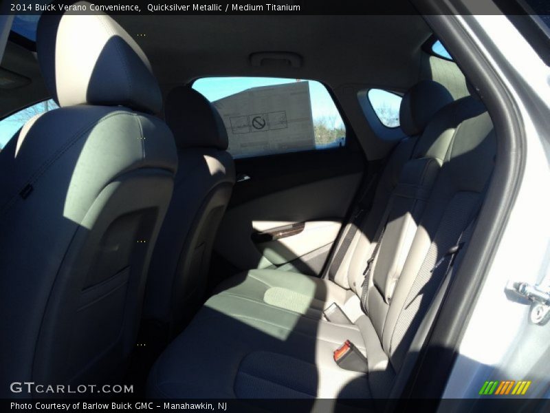 Quicksilver Metallic / Medium Titanium 2014 Buick Verano Convenience
