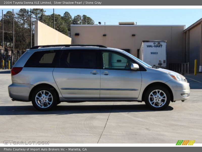 Silver Shadow Pearl / Stone Gray 2004 Toyota Sienna XLE Limited
