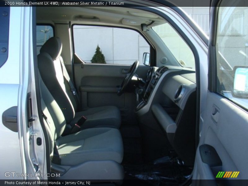 Alabaster Silver Metallic / Titanium 2010 Honda Element LX 4WD