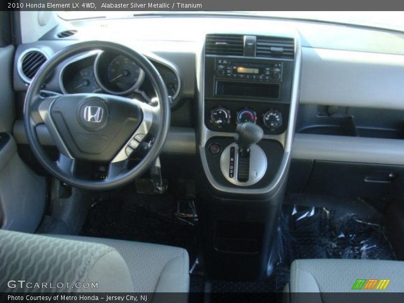 Alabaster Silver Metallic / Titanium 2010 Honda Element LX 4WD
