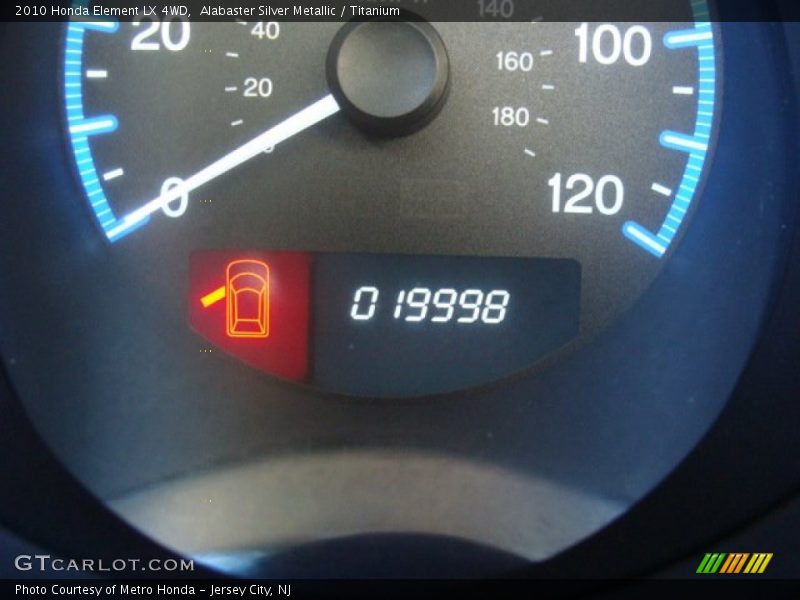 Alabaster Silver Metallic / Titanium 2010 Honda Element LX 4WD