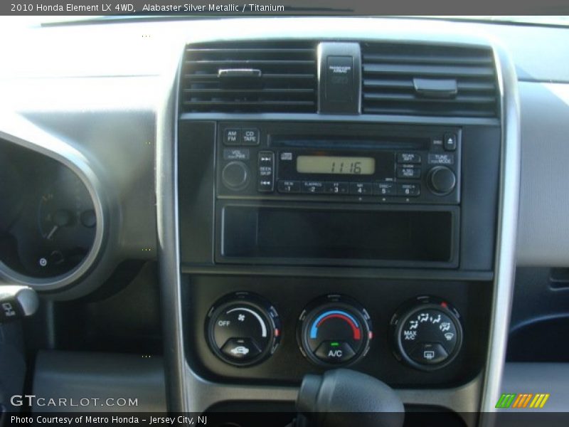 Alabaster Silver Metallic / Titanium 2010 Honda Element LX 4WD