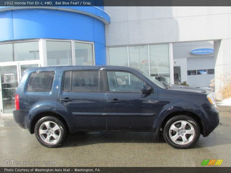 Bali Blue Pearl / Gray 2012 Honda Pilot EX-L 4WD