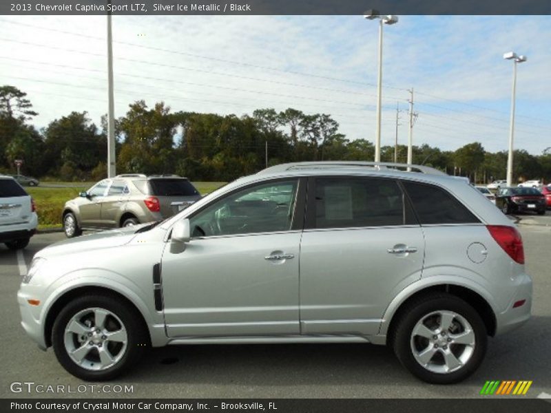 Silver Ice Metallic / Black 2013 Chevrolet Captiva Sport LTZ