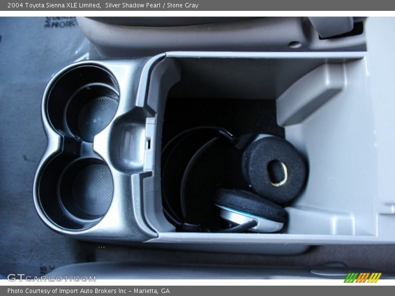 Silver Shadow Pearl / Stone Gray 2004 Toyota Sienna XLE Limited