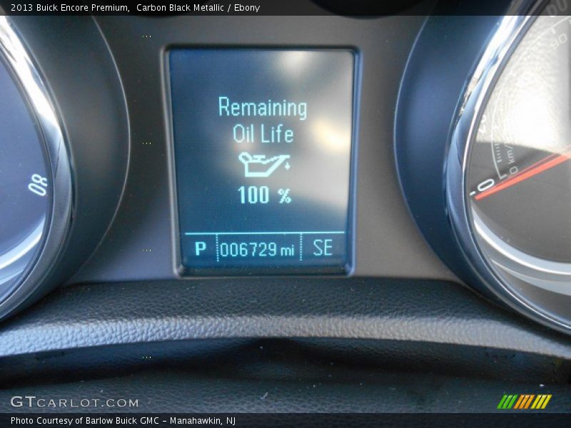 Carbon Black Metallic / Ebony 2013 Buick Encore Premium