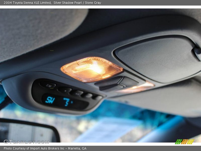 Silver Shadow Pearl / Stone Gray 2004 Toyota Sienna XLE Limited