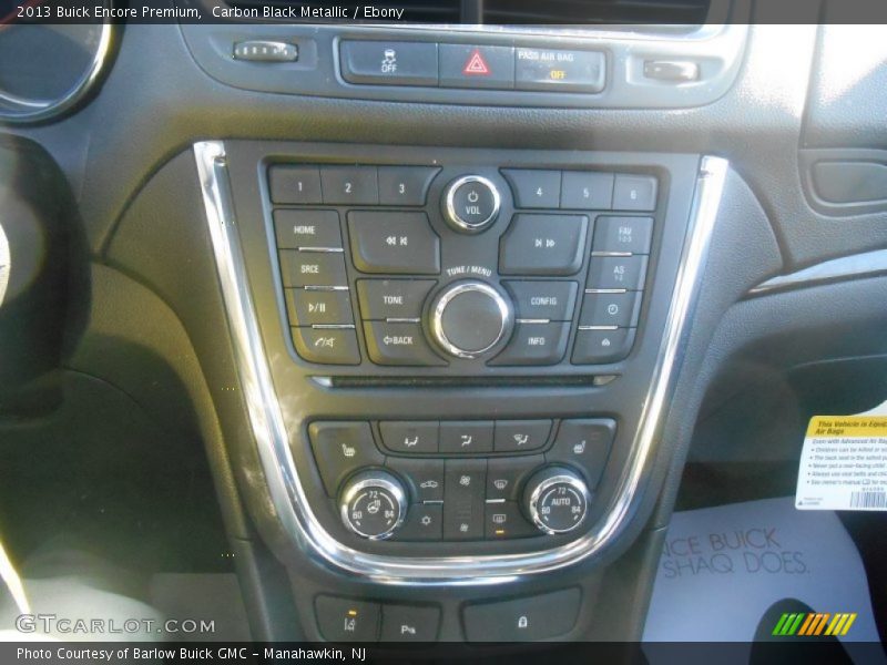 Carbon Black Metallic / Ebony 2013 Buick Encore Premium