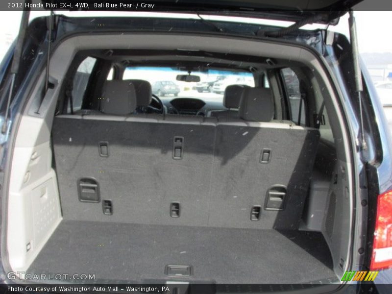 Bali Blue Pearl / Gray 2012 Honda Pilot EX-L 4WD