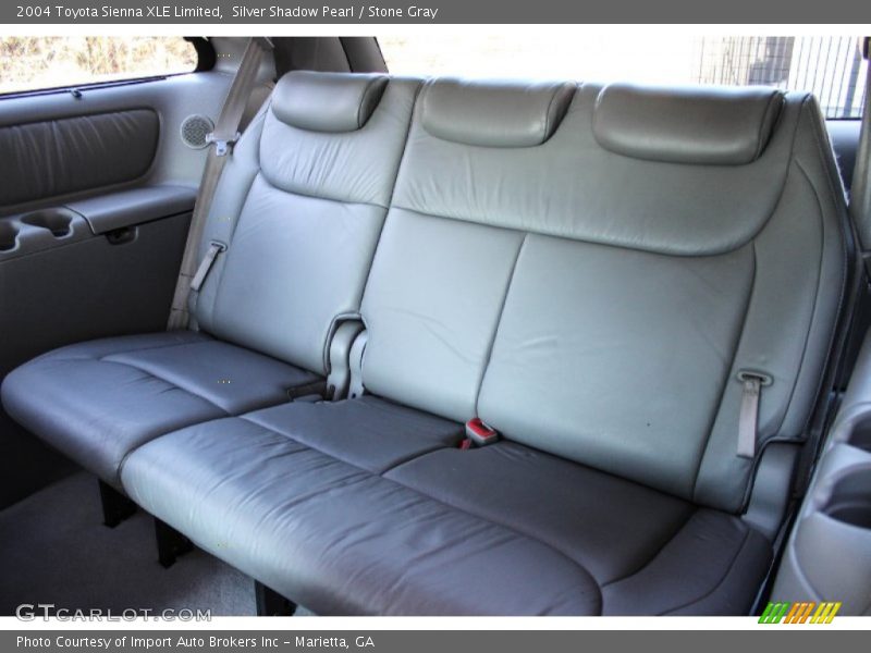 Silver Shadow Pearl / Stone Gray 2004 Toyota Sienna XLE Limited