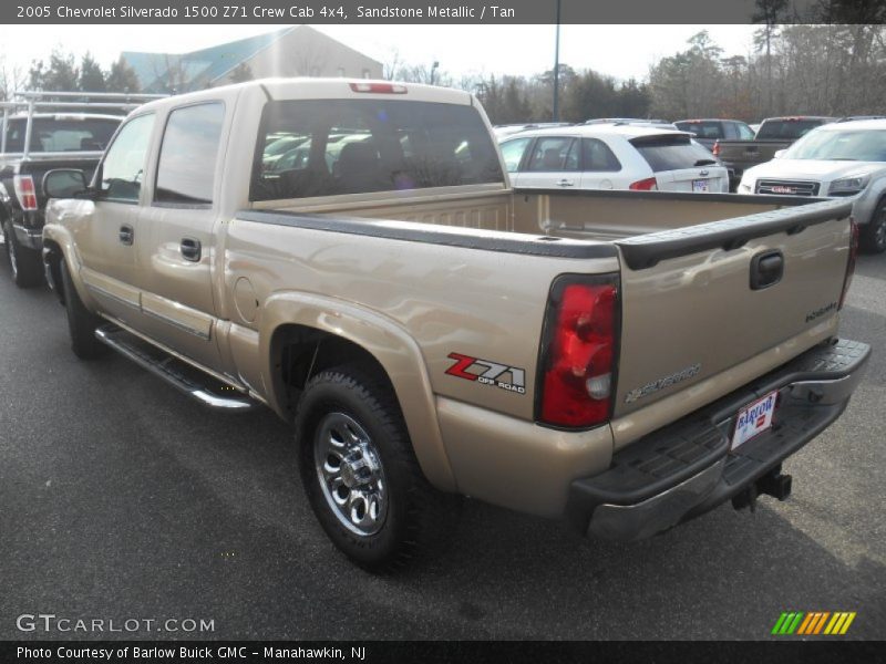 Sandstone Metallic / Tan 2005 Chevrolet Silverado 1500 Z71 Crew Cab 4x4