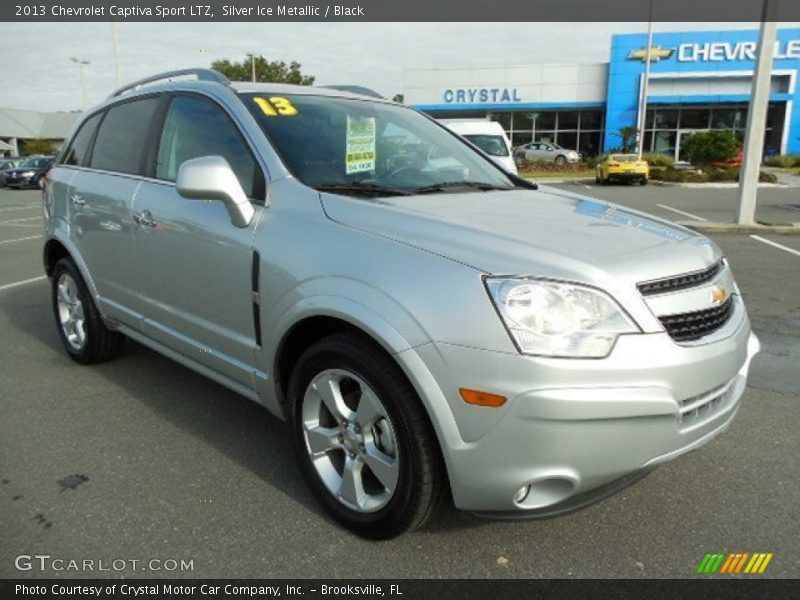Silver Ice Metallic / Black 2013 Chevrolet Captiva Sport LTZ