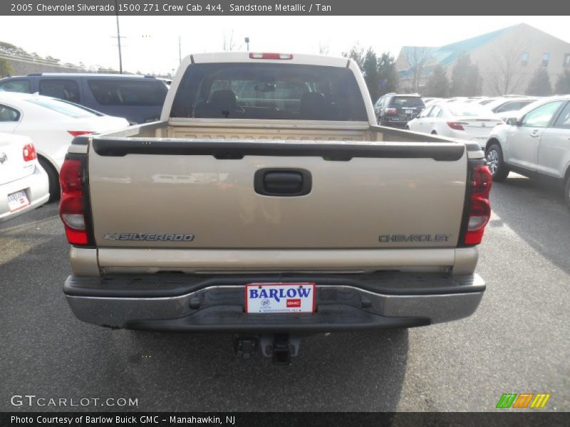 Sandstone Metallic / Tan 2005 Chevrolet Silverado 1500 Z71 Crew Cab 4x4