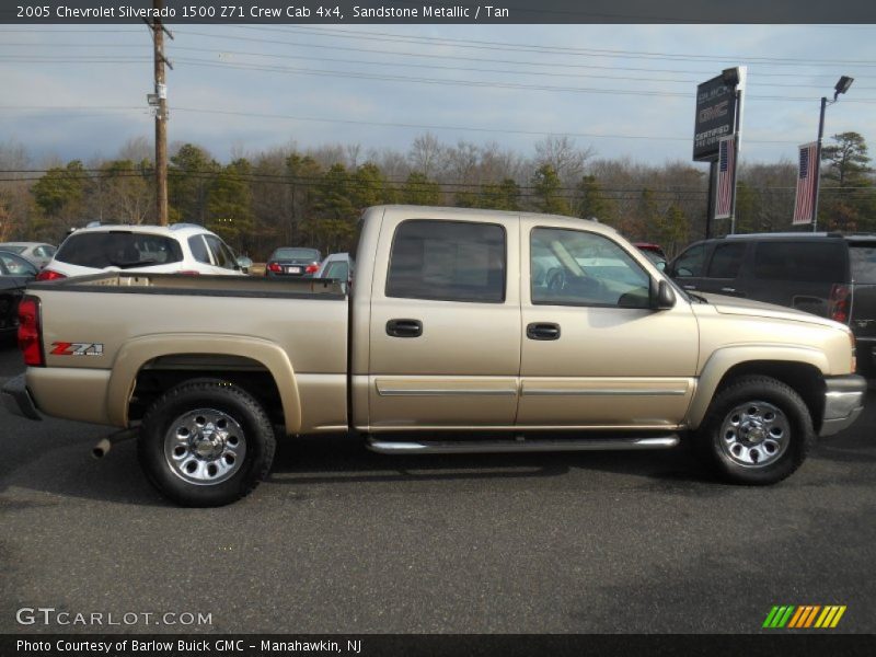 Sandstone Metallic / Tan 2005 Chevrolet Silverado 1500 Z71 Crew Cab 4x4