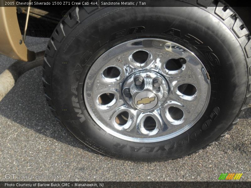 Sandstone Metallic / Tan 2005 Chevrolet Silverado 1500 Z71 Crew Cab 4x4