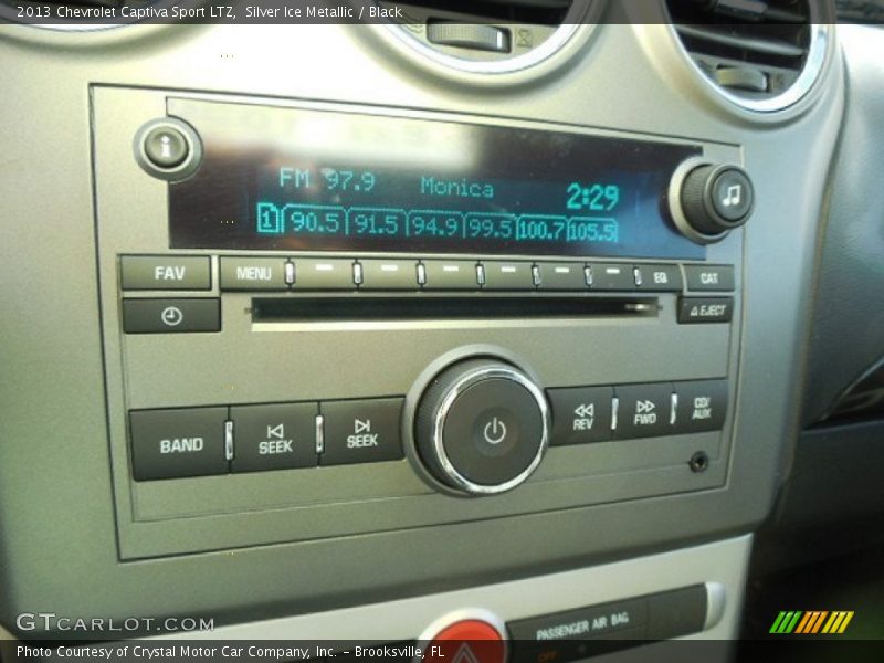 Silver Ice Metallic / Black 2013 Chevrolet Captiva Sport LTZ