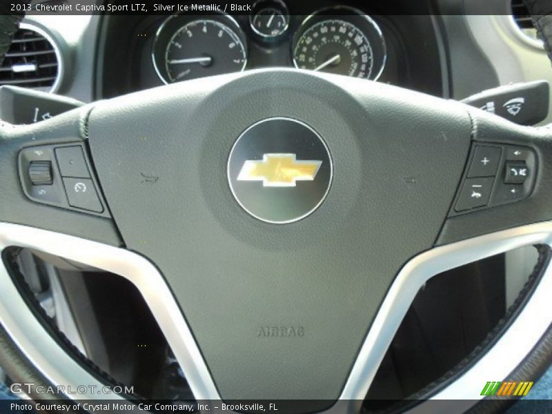 Silver Ice Metallic / Black 2013 Chevrolet Captiva Sport LTZ