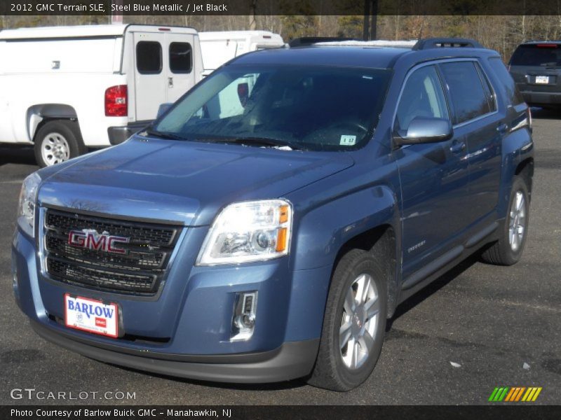 Steel Blue Metallic / Jet Black 2012 GMC Terrain SLE