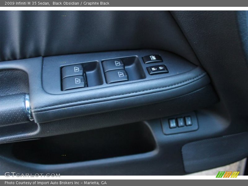 Black Obsidian / Graphite Black 2009 Infiniti M 35 Sedan