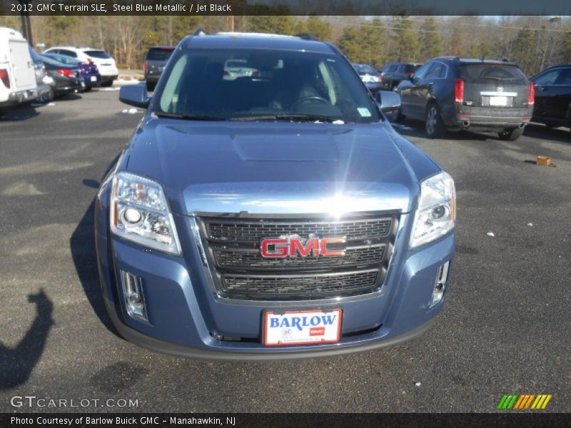 Steel Blue Metallic / Jet Black 2012 GMC Terrain SLE