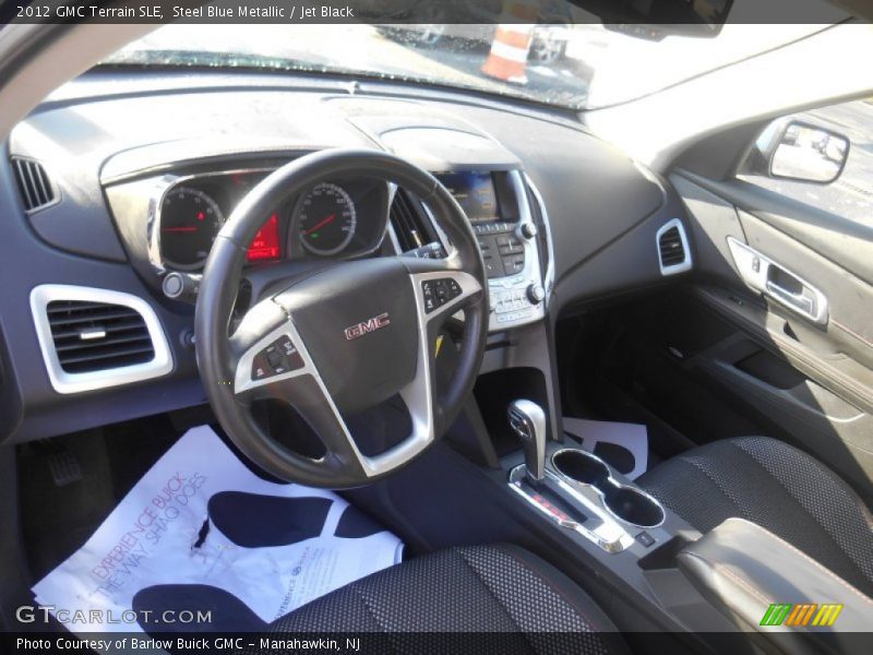 Steel Blue Metallic / Jet Black 2012 GMC Terrain SLE
