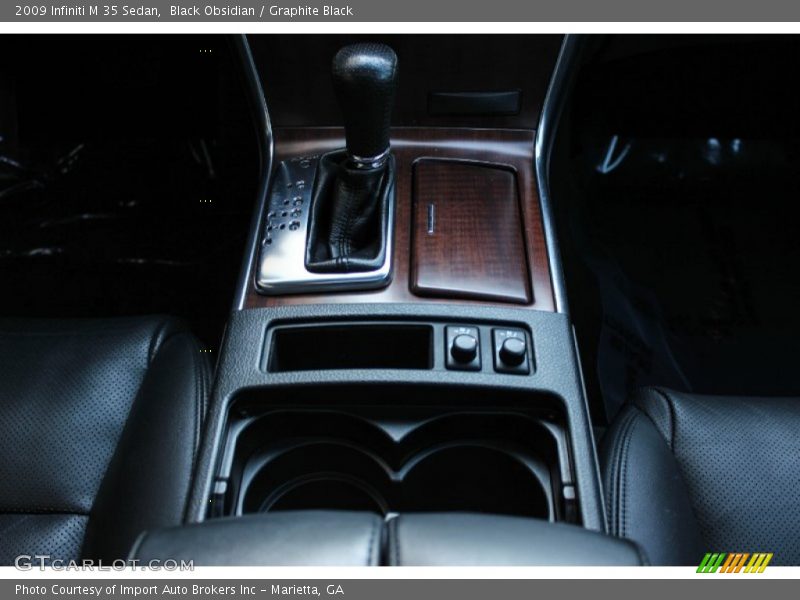 Black Obsidian / Graphite Black 2009 Infiniti M 35 Sedan