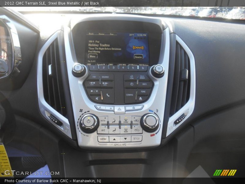 Steel Blue Metallic / Jet Black 2012 GMC Terrain SLE