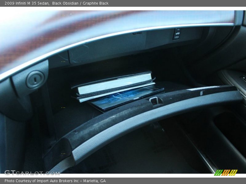 Black Obsidian / Graphite Black 2009 Infiniti M 35 Sedan