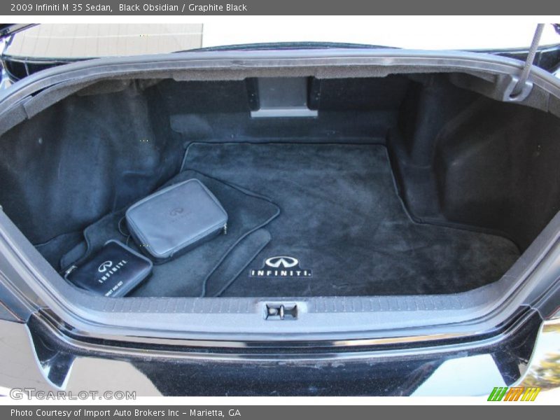 Black Obsidian / Graphite Black 2009 Infiniti M 35 Sedan
